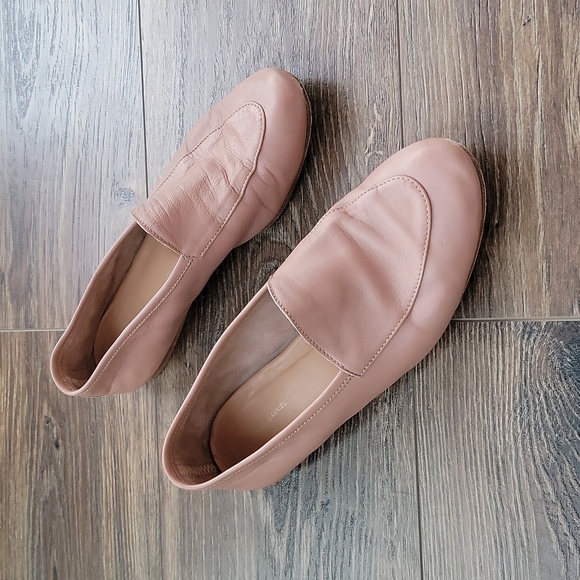 Mansur Gavriel Lambskin Round-Toe Sock Loafers - Picture 16 of 16